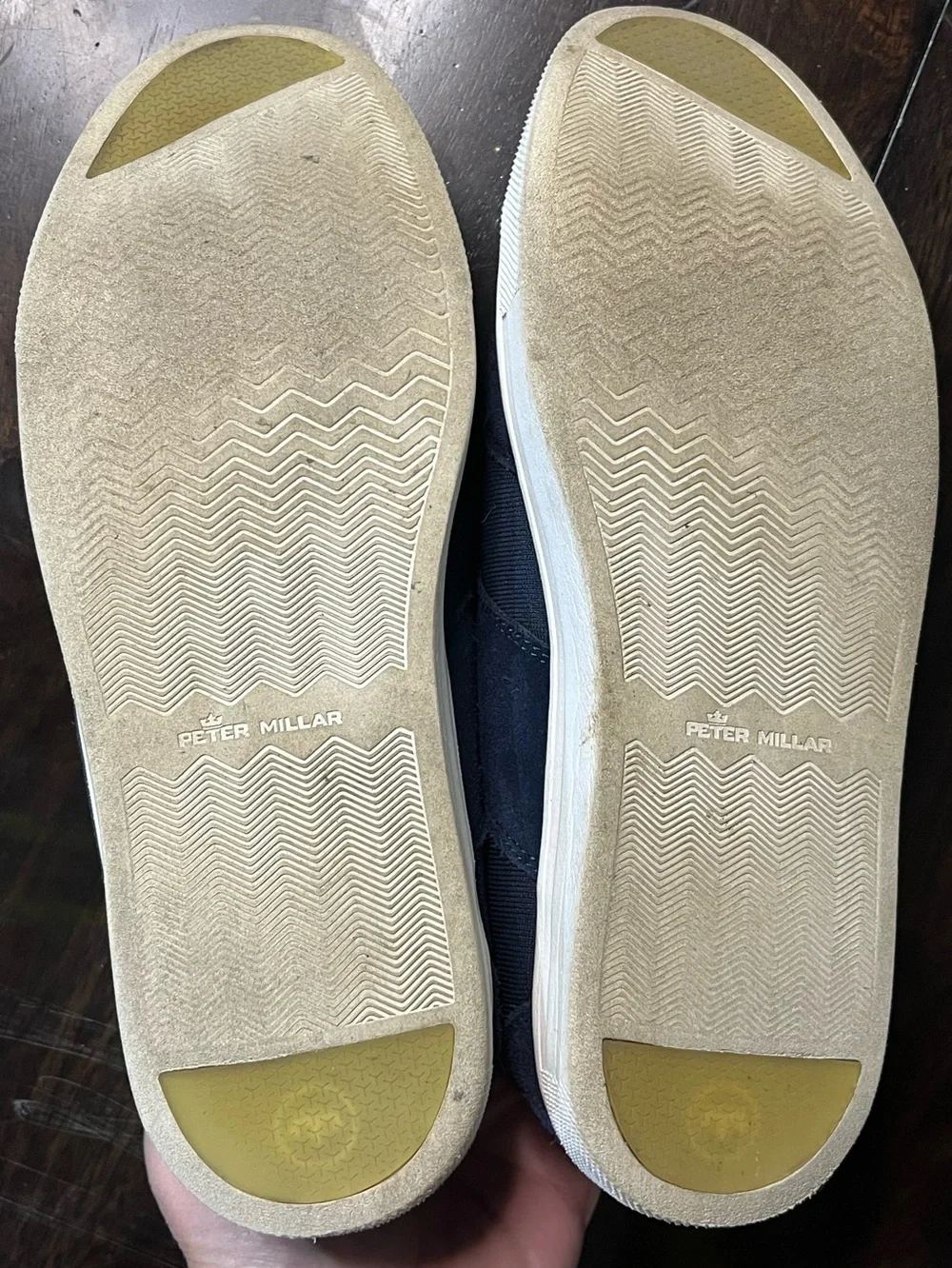 Peter Millar Hyperlite Drift Sneakers, Navy Blue, Sz 10